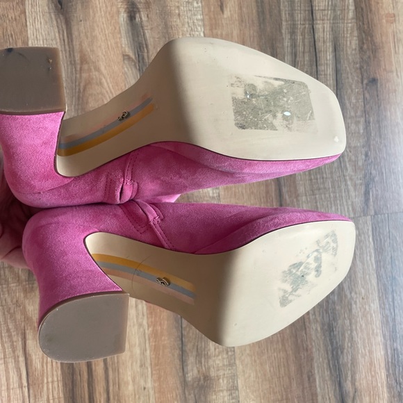 Sam Edelman Jaye Pink Platform Boot - Picture 3 of 6